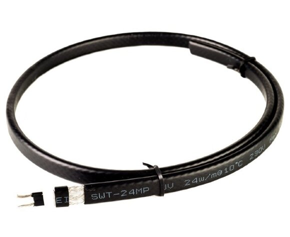 Греющий кабель SWT-24 MP UV (24 Вт/м, саморегулирующийся, с УФ защитой, с экраном)