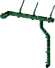 Пластиковая Водосточная система Döcke STANDARD размер 120/80 мм (цвета  Белый, Зеленый, Темно-коричневый Красный)  (комплектация на дом 6x7)