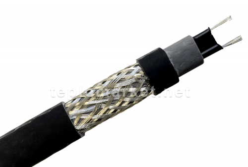 Греющий кабель саморегулирующийся SRF 24-2CR (24 вт) для кровли и водостоков