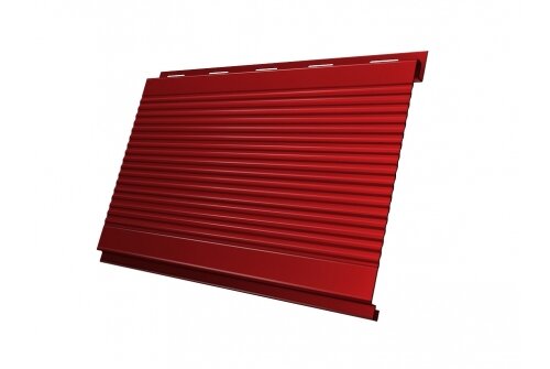 Вертикаль 0,2 gofr 0,45 PE с пленкой RAL 3003 рубиново-красный