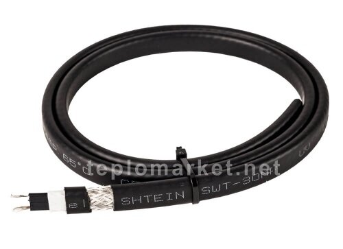 Греющий кабель SHTEIN SWT-30 MP UV (30 вт, саморегулирующийся, экранированный, УФ стойкий)