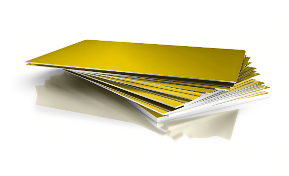 Плоский лист с полимерным покрытием, цвет RAL 1012